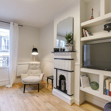 Rénovation d'un appartement avec vue sur la Tour Eiffel