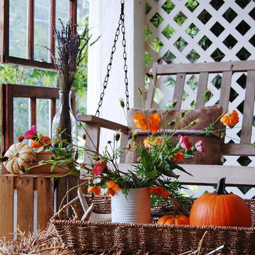 DIY: Halloween and Fall Mantel Inspiration