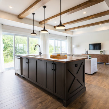 Open concept area