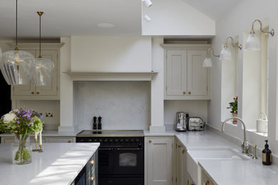Traditional kitchen in London.