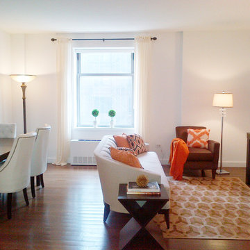 NYC Living/Family/Den Rooms by Designed to Appeal