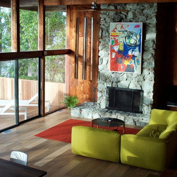 Mid Century House Remodal Fire Island