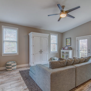 East Nashville Foursquare family room addition