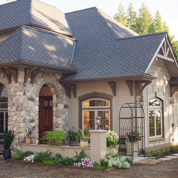 Salem Countryside Stonework Villa