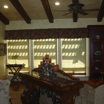 Somfy - Motorized Woven Wood Shades Make Privacy Easy