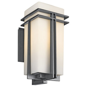 Kichler 49203 Tremillo Collection 1 Light 20" Outdoor Wall Light - Black