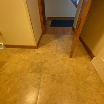 Versailles Pattern Mudroom-Lakehouse Project