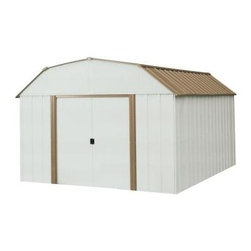 Arrow - Storage Building. Dakota 10 ft. x 14 ft. Steel Shed - Baskets