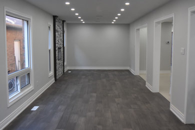 Minimalist home design photo in Toronto