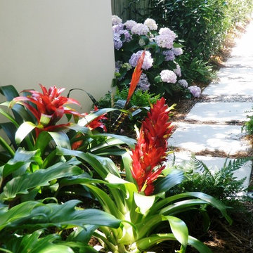 Side yard after