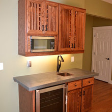 basement kitchenette