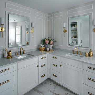 Elegant Primary Bathroom Remodel