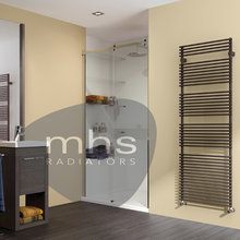 The ultra-modern bathroom...