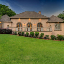 Twilight image of beautiful Mountain Brook Home. - Products