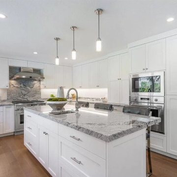 WEST WOOD | CUSTOM CABINET | WHITE SHAKER | HIGH END CABINETS