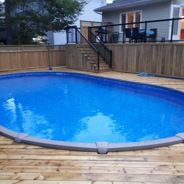 Deck and Patio Designs-Pressure Treated Decking