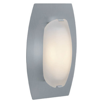 Frosted Nido 1 Light Wall Sconce with Glass Shade