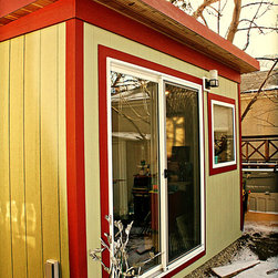 8x12 Urban Shed Calgary - Prefab Studios