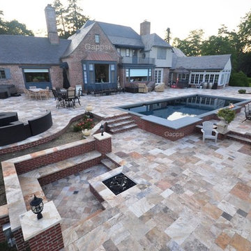 Complete Backyard Designed in East Islip NY