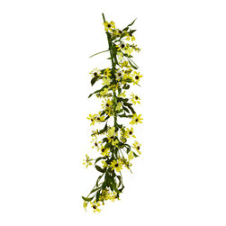 Shea's Wildflower - 54" Shasta Daisy Garland - Wreaths And Garlands