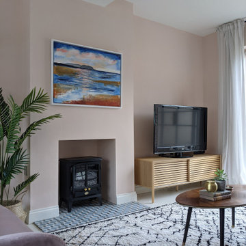 North Wales Coastal Home Lounge