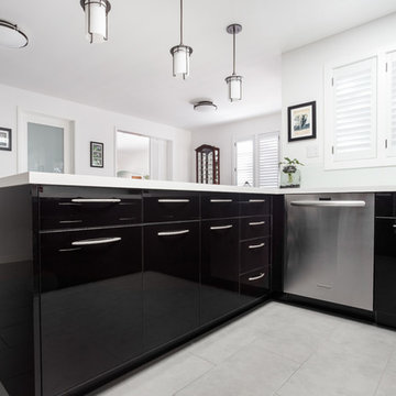 Ultra Contemporary Kitchen Remodel in Carmel-by-the-Sea, CA