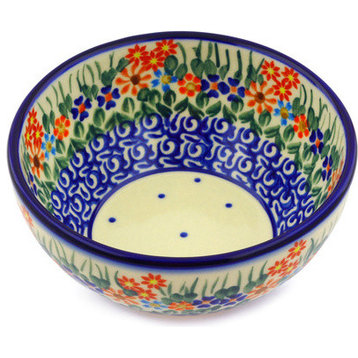 Polmedia Polish Pottery 6" Stoneware Bowl