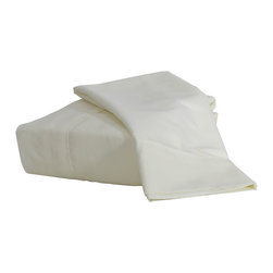 Dreamtex Home - Natalia Cavalletto Check Sheet Set, Ivory, King - Sheet And Pillowcase Sets