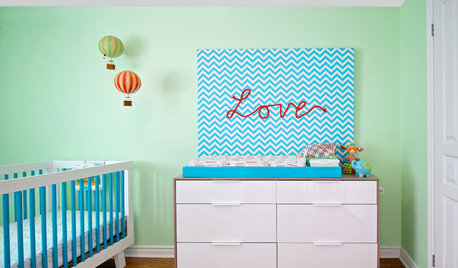 7 astuces pour intégrer du vert à une chambre de bébé