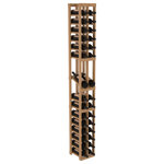 Wine Racks America - 2 Column Display Row Wine Cellar Kit, Pine, Oak/Satin Finish - Make your best vintage the focal point of your wine cellar. High-reveal display rows create a more intimate setting for avid collectors wine cellars. Our wine cellar kits are constructed to industry-leading standards. You'll be satisfied. We guarantee it.