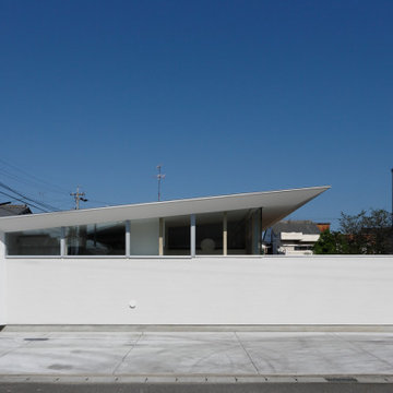大屋根の平屋