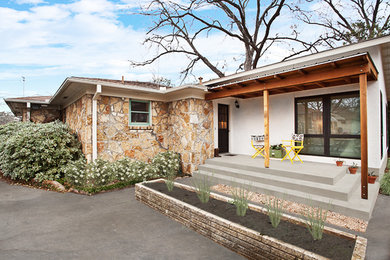 Inspiration for a contemporary exterior home remodel in Other