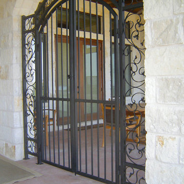 Custom Iron Walk Gates