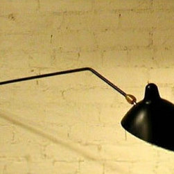 Rotating 1 Arm Wall Lamp \ Sconce By Serge Mouille Lighting - Swing Arm Wall Lamps