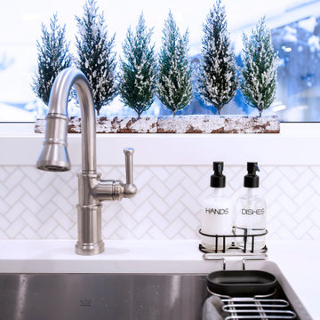 Light and Bright White Kitchen Reno