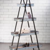 Four Shelf Ladder Display