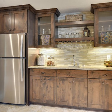 Basement Bar – 2015 Arbor Wood Model