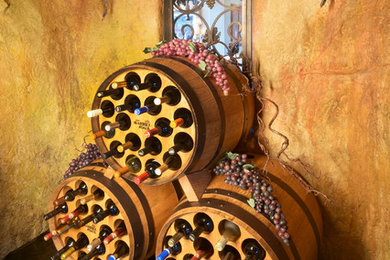 This is an example of a traditional wine cellar in Other.