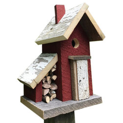 Rustic Birdhouses by Birdhouse Brokerage