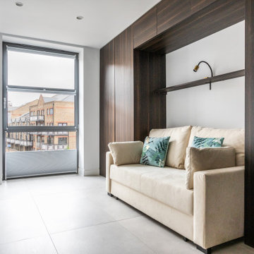 Full Design customization of the apartment in London Limehouse.