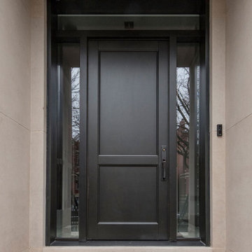 Glenview Haus Transitional Entry Door Gallery Project | GD-201PT 2SL F