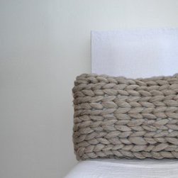 The Classic Knit Pillow - Decorative Pillows