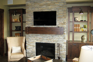 Living room - living room idea in Salt Lake City
