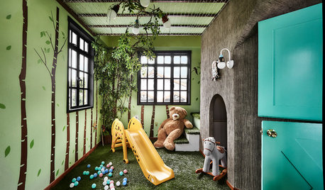 Room Tour: Attic is Transformed into A Woodsy Wonderland
