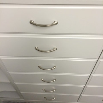 Grey Small Walk-in Closet