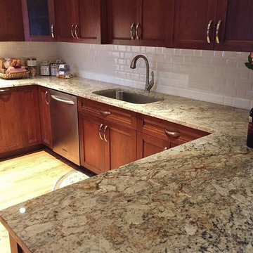 Typhoon Bordeaux Granite Countertop