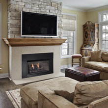 fireplace living room