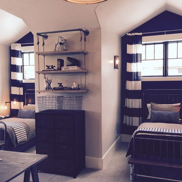 E Builders Homes - 2015 Utah Valley Parade - Modern American Farmhouse