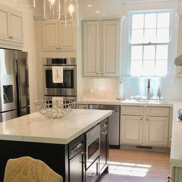 Calacatta Gold quartz kitchen