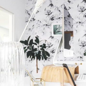 Boho Chic Home Office